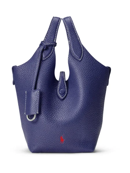Polo Ralph Lauren Ročna torbica temno modra rdeča