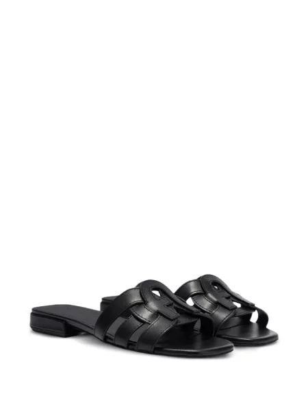 Sandale Furla din piele negru