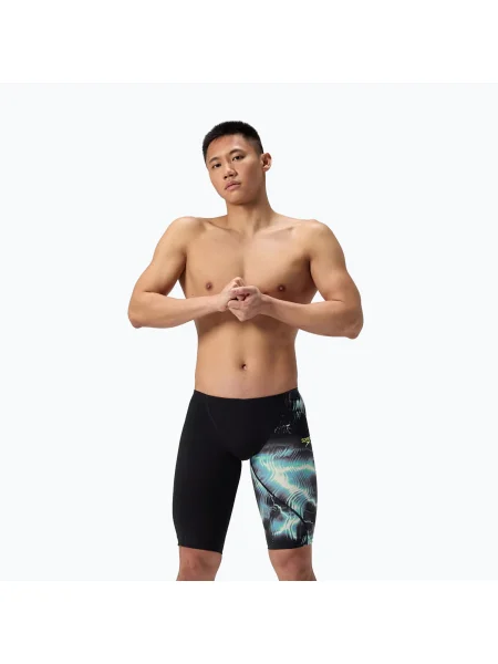 Плавки Speedo Fastskin LZR Ignite Jammer electro static/black чорні