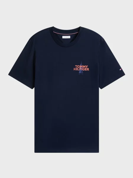 Футболка Tommy Hilfiger синяя