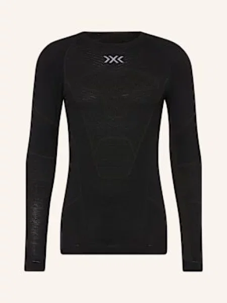 X-Bionic Funkční Spodní Tričko Symbio Merino Z Merino Vlny černá