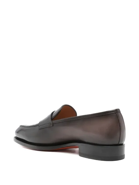 Pantofi loafer Santoni maro