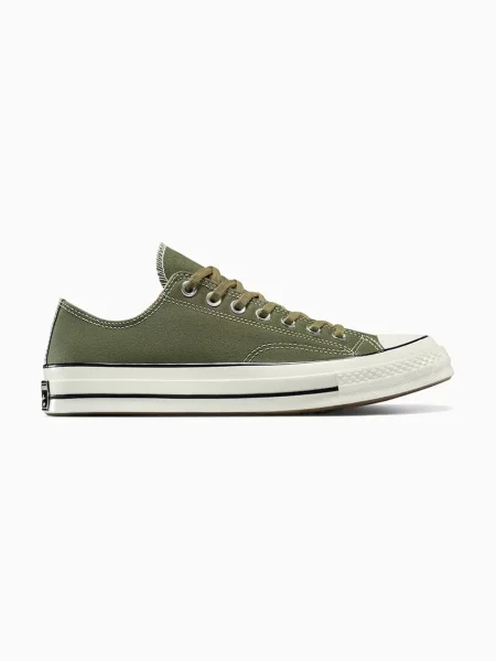 Ниски кецове Converse Chuck 70 зелено