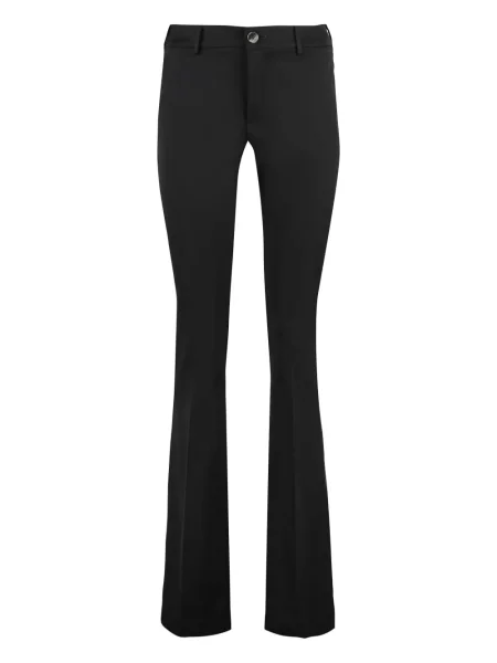 Pantaloni Pt01 evazate negru