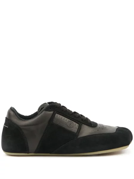 Sneakerși Mm6 Maison Margiela din piele negru