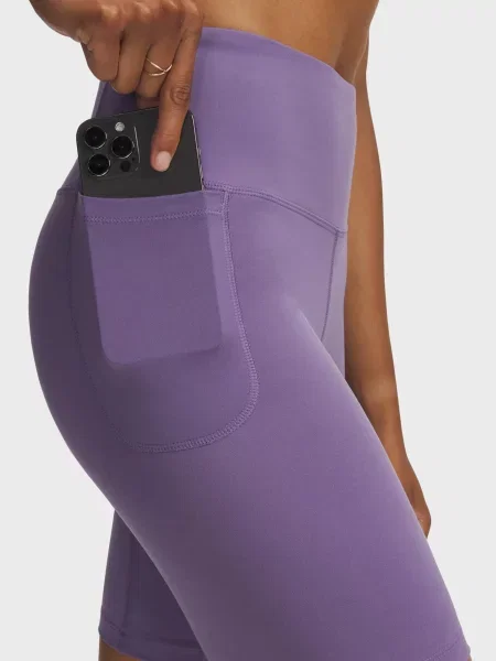 Короткі їзда на велосипеді спортивні шорти Under Armour фіолетові