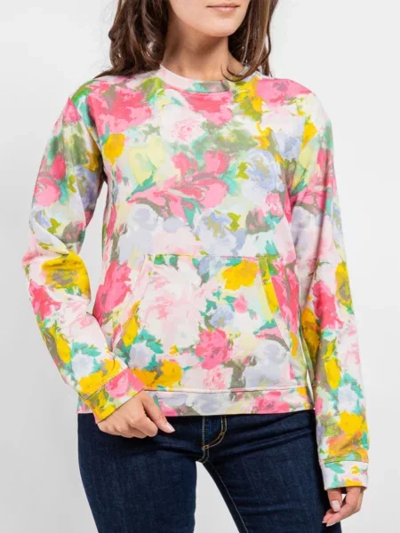 Світшот Twin Set мультиколор