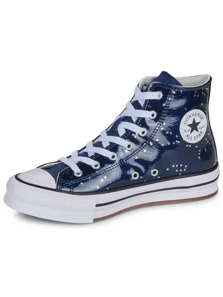 Členkové topánky Converse modrá