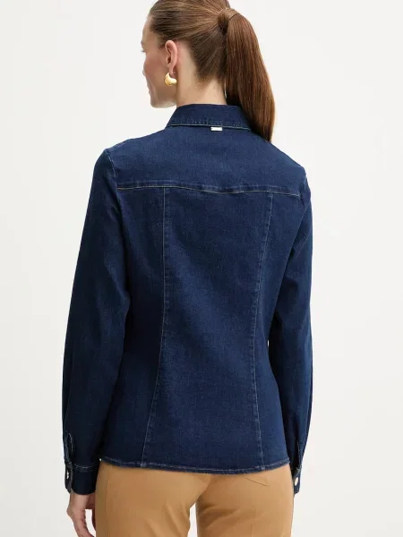 Джинсова сорочка Fracomina regular класичний комір