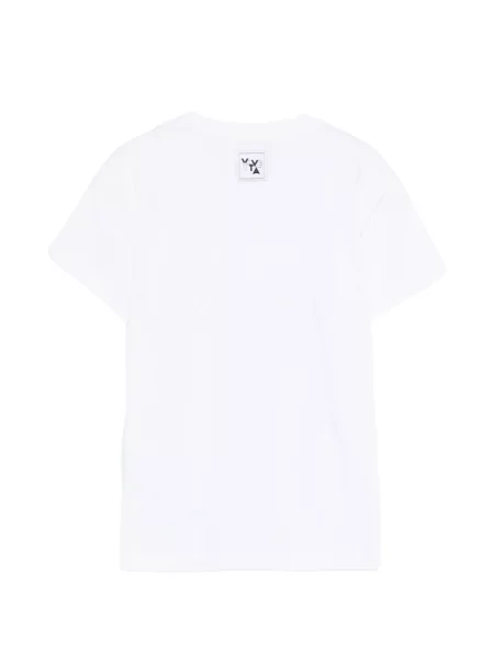 Tricou Vivetta cu decolteu rotund alb