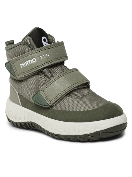 Šnurovacie čižmy Reima zelená