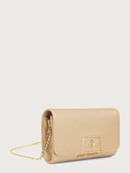 Ročna torba Armani Exchange Zlata