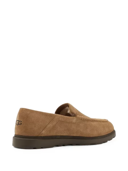 Pantofi loafer Ugg din piele de căprioară maro