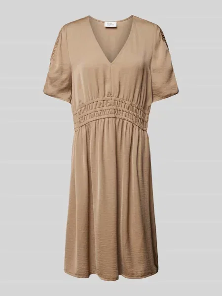 Sukienka o długości do kolan z dekoltem w serek Robe Légère