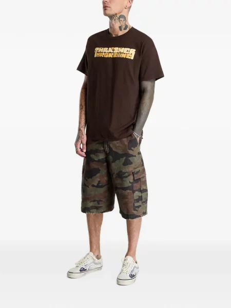 Tricou Thrasher cu imagine maro
