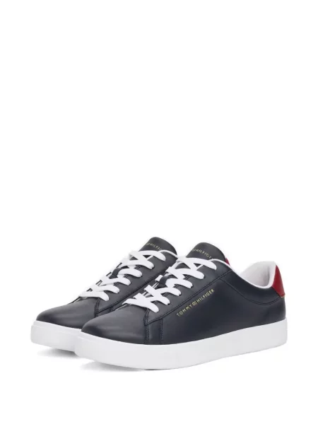 Маратонки Tommy Hilfiger с принт синьо