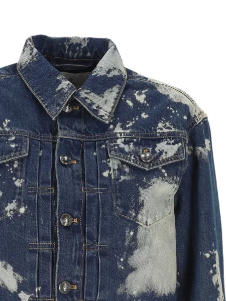 Подрязан дънково яке Vivienne Westwood синьо