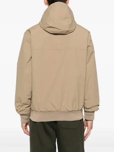 Geacă Carhartt Wip cu glugă maro