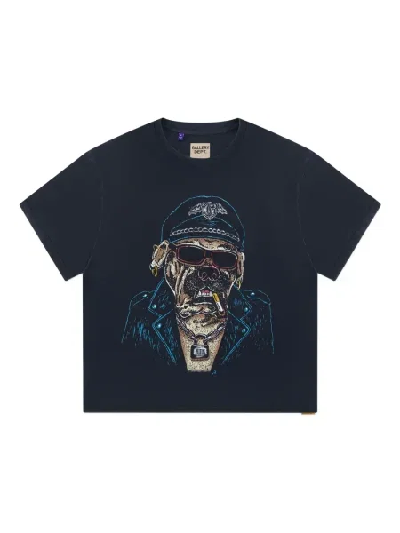 Tricou Gallery Dept. biker negru