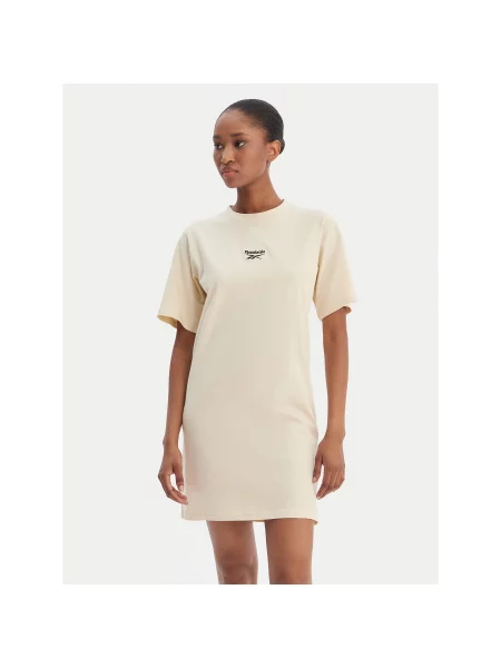 Reebok Φόρεμα καθημερινό Surya Regular Fit μπεζ