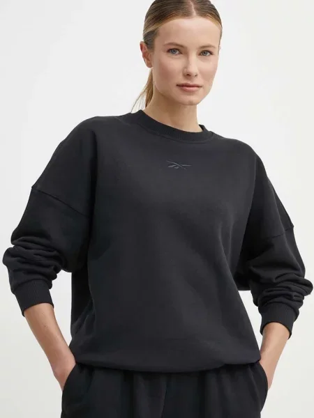 Reebok Pulóver Oversize fekete