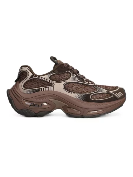 Sneakersy Ash brązowe