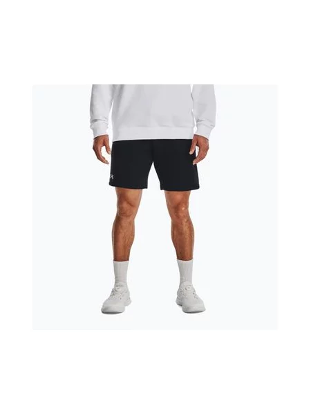 Тренувальні шорти Under Armour Rival Fleece чорний/білий білі