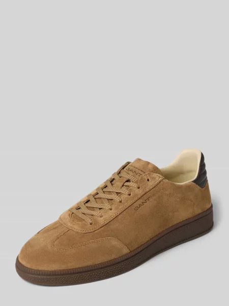 Sneakersy z prawdziwej skóry bydlęcej model Cuzmo' Gant beżowe