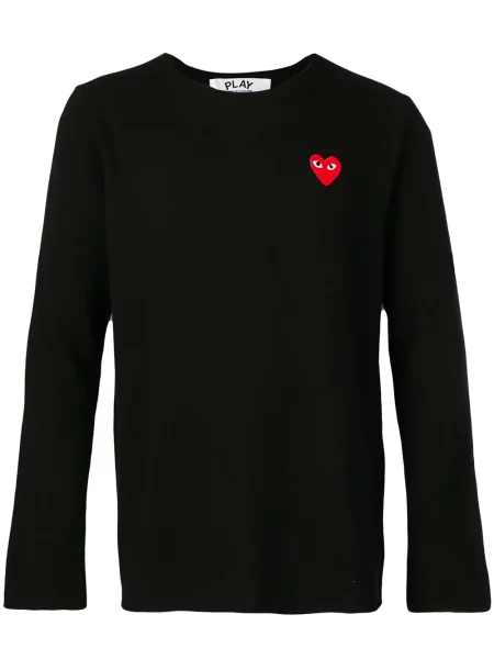 Pulover Comme Des Garcons Play negru