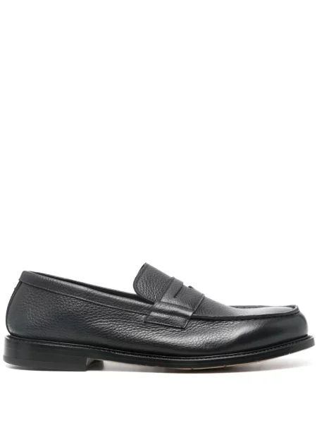 Pantofi loafer Premiata din piele albastru