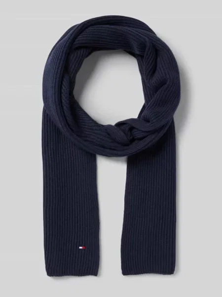 Szalik Tommy Hilfiger niebieska