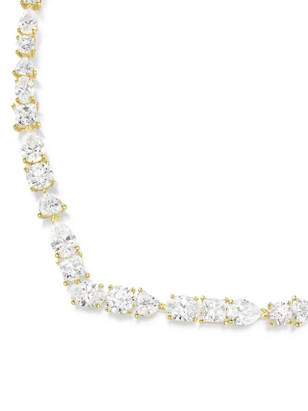 Swarovski colier MESMERA auriu