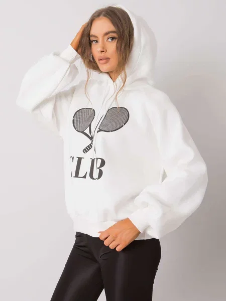 Mikina Fashionhunters biela