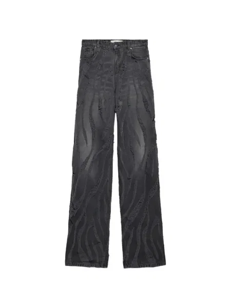 Blugi Blumarine zdrențuiți negru