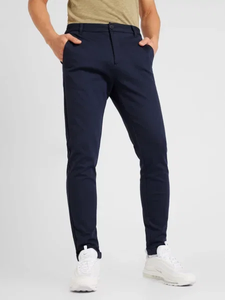 Lindbergh Pantaloni eleganți Superflex bleumarin
