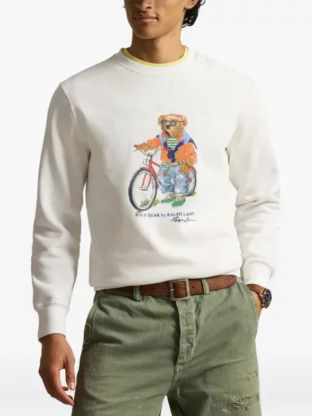Pólóing Polo Ralph Lauren nyomtatás fehér