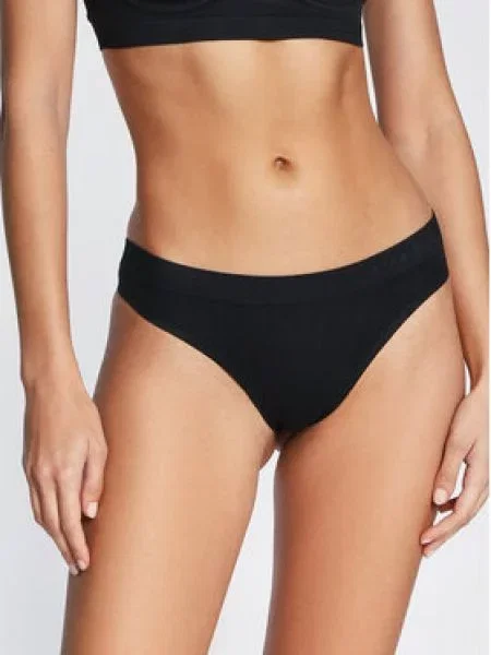 Calvin Klein Underwear Tanga černá