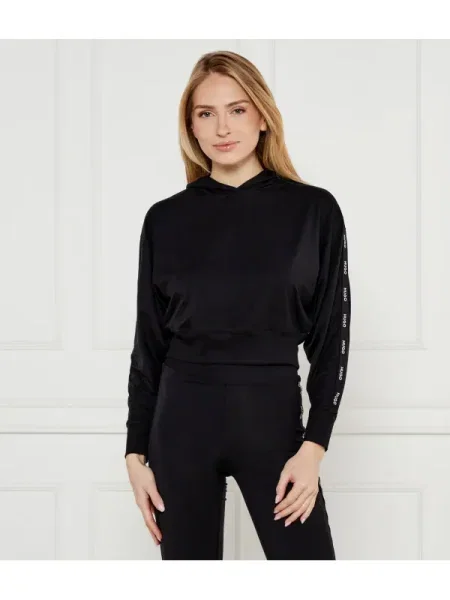 Hugo Bodywear Hanorac HANA | Cropped Fit negru