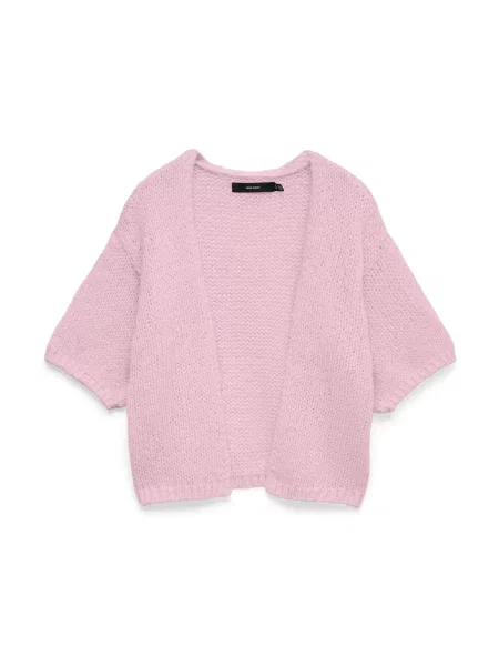 VERO MODA Geacă tricotată VMMAYBE' roz