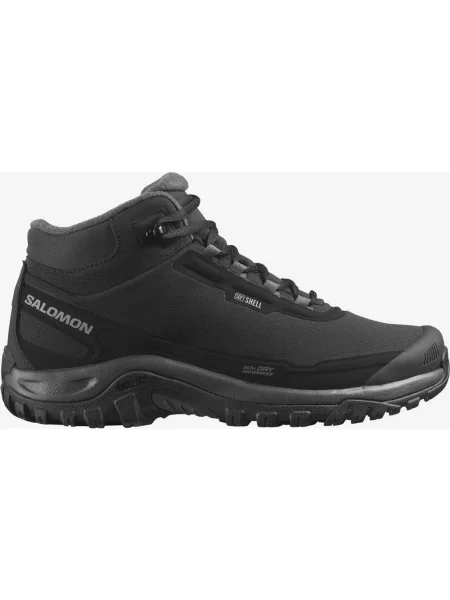 Buty trekkingowe Salomon Shelter WaterProof szary ciemny 40 czarny