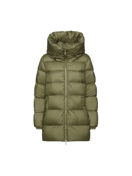Kurtka puchowa Add z kapturem zielona