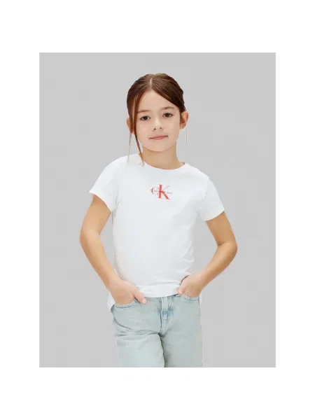 Top Calvin Klein Jeans biela