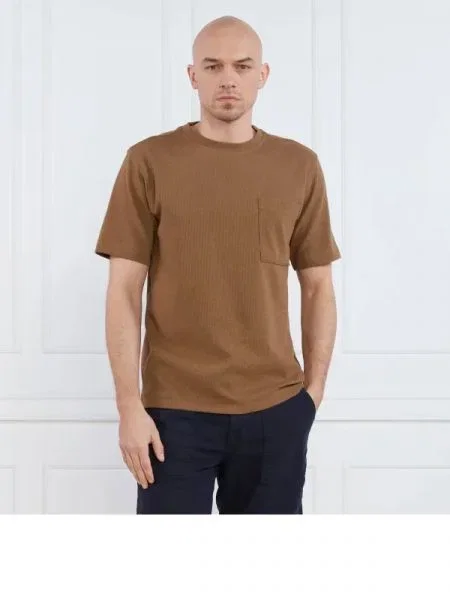 BOSS ORANGE Póló Tempestoshort | Relaxed fit narancsszínű