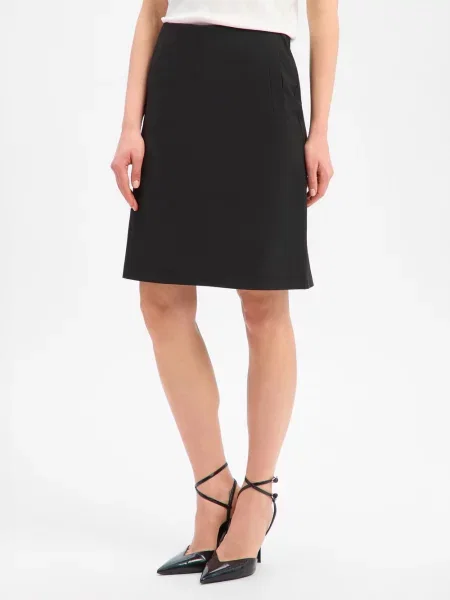 VG Spódnica ołówkowa Kobiety Sztuczne włókno 34 czarny
