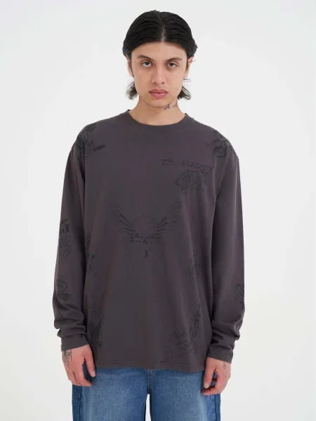 Ed Hardy Póló sötétszürke