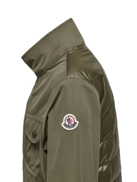 Kurtka dziecięca Moncler Enfant zielona
