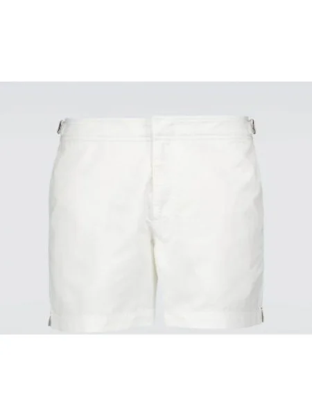 Plavalne hlačke Orlebar Brown bela