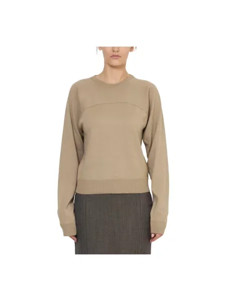Maison Margiela sweter lekki beżowy