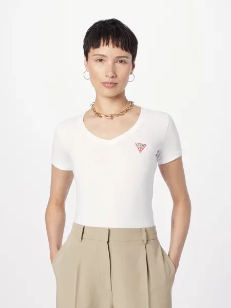 GUESS Tricou alb