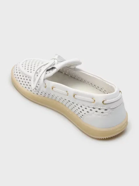 Мокасины Voile Blanche белые